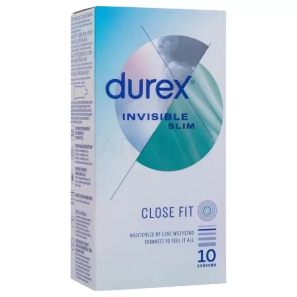 Durex - kondom - extra tunn slim - 10 st