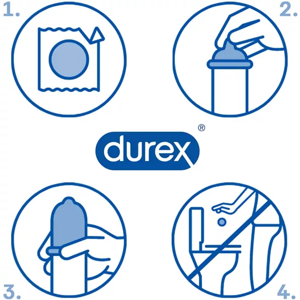 Durex Nude Close Fit - tunna kondomer (10 st)