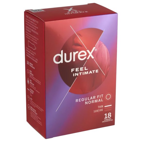 Durex - tunn kondom - extra känsla - 18 st