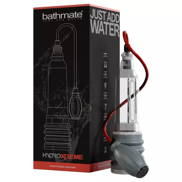 Bathmate HydroXtreme 7 - hydropump utan tillbehör (transparent)