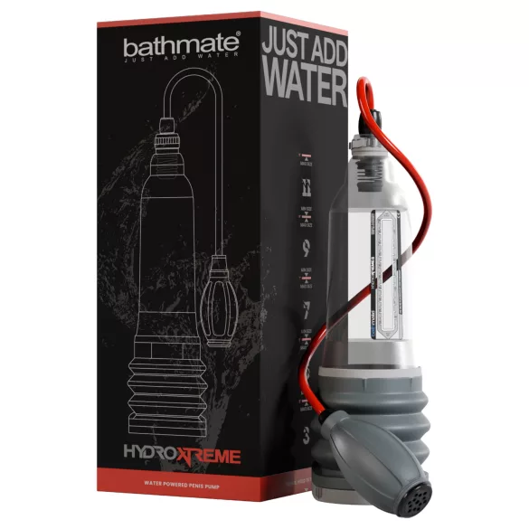 Bathmate HydroXtreme 8 - hydropump utan tillbehör (transparent)