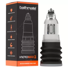 Bathmate Hydromax3 - hydropump (genomskinlig)