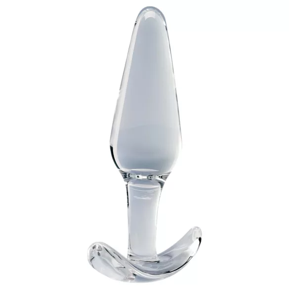 Clarity Utopian Floret - glas-analplugg (genomskinlig)
