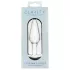 Clarity Utopian Floret - glas-analplugg (genomskinlig)