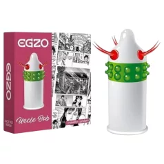 Egzo Uncle Bob - kondom med taggar och tentakler - 1 st