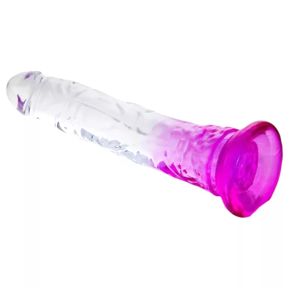 Lonely Lance - dildo med sugpropp - lila transparent