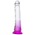 Lonely Lance - dildo med sugpropp - lila transparent