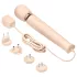 le Wand - massagevibrator med sladd - exklusiv - beige