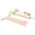 le Wand - massagevibrator med sladd - exklusiv - beige
