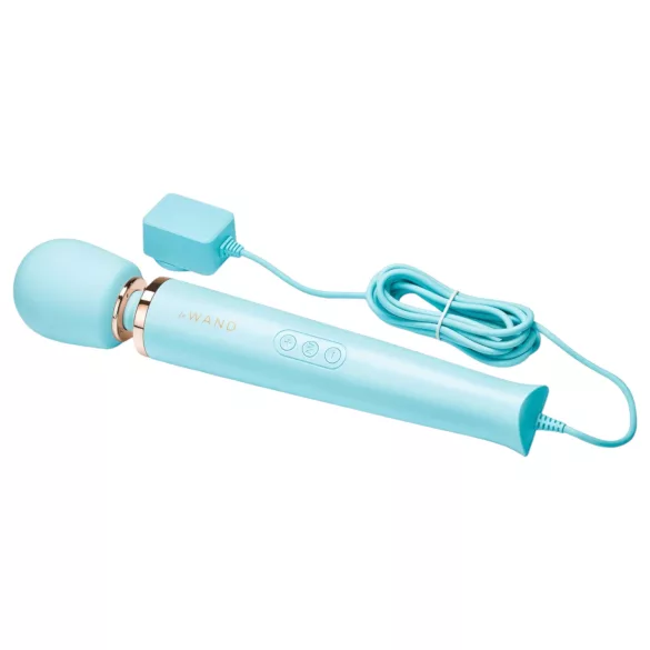 le Wand - massagevibrator - nätansluten - blå