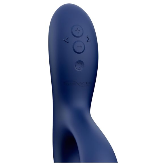 We-Vibe Nova 2 - vibrator med klitorisstimulator - uppladdningsbar - blå