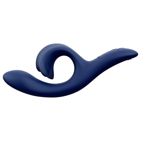 We-Vibe Nova 2 - vibrator med klitorisstimulator - uppladdningsbar - blå