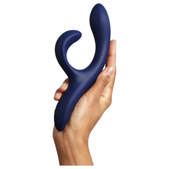 We-Vibe Nova 2 - vibrator med klitorisstimulator - uppladdningsbar - blå