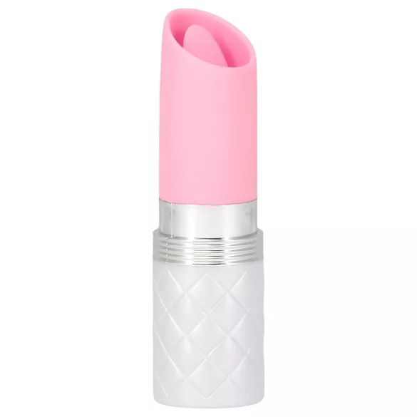 Pillow Talk Lusty - stavvibrator med tungform - uppladdningsbar - rosa
