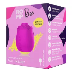 ROMP - lufttrycksvibrator för klitoris - rosdesign - rosa