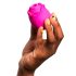 ROMP - lufttrycksvibrator för klitoris - rosdesign - rosa