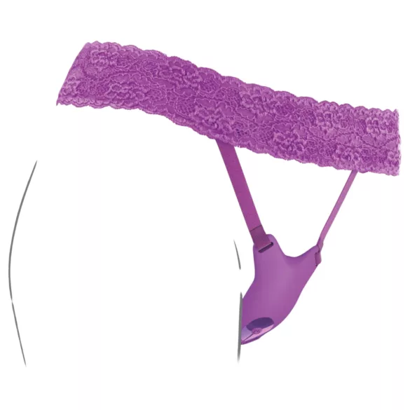 Pipedream Fantasy For Her - bärbar vibrator med inbyggd G-punkt-stimulator (lila)
