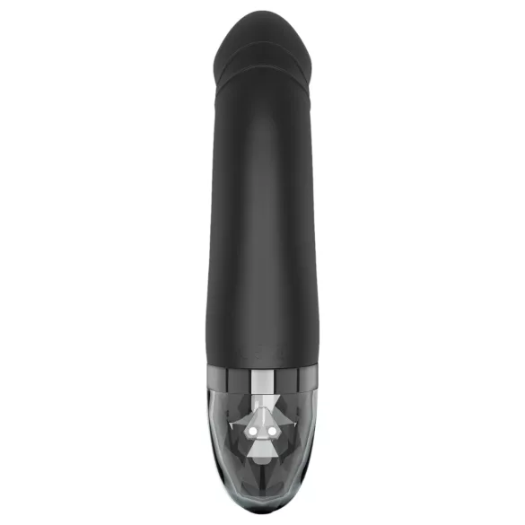 mystim - elektro vibrator med e-stim - uppladdningsbar - svart