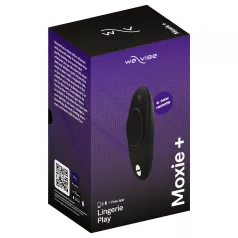   We-Vibe Moxie+ - klitorisstimulator med fjärrkontroll - svart