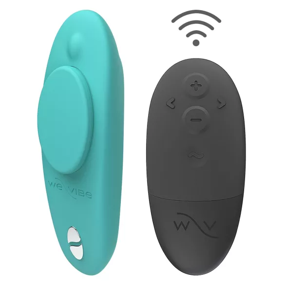 We-Vibe Moxie+ - trådlös, smart klitorisstimulator (turkos)