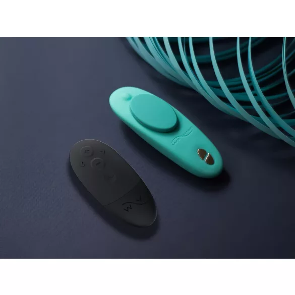 We-Vibe Moxie+ - trådlös, smart klitorisstimulator (turkos)
