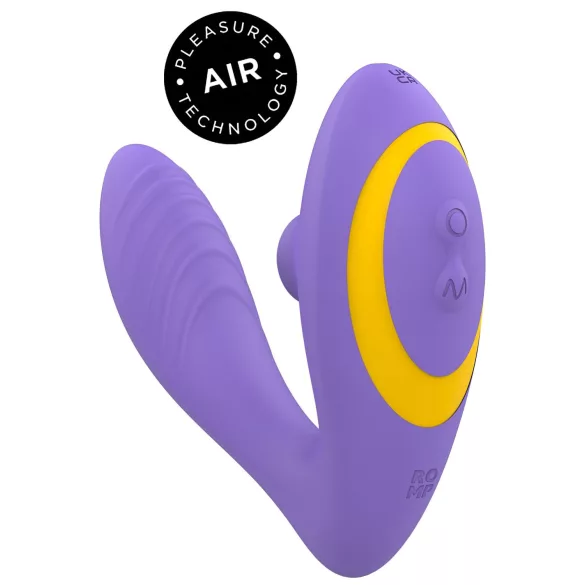 ROMP Reverb - lufttryck G-punkt vibrator - 2i1 - lila