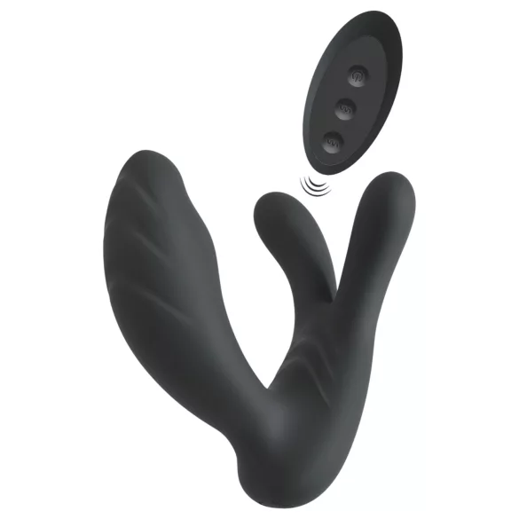 Smile - G-punkts- och P-punktsvibrator - svart