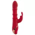 You2Toys Rabbit - rabbitvibrator med rörlig ring - röd