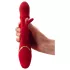 You2Toys Rabbit - rabbitvibrator med rörlig ring - röd