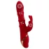 You2Toys Rabbit - rabbitvibrator med rörlig ring - röd