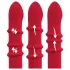 You2Toys Rabbit - rabbitvibrator med rörlig ring - röd