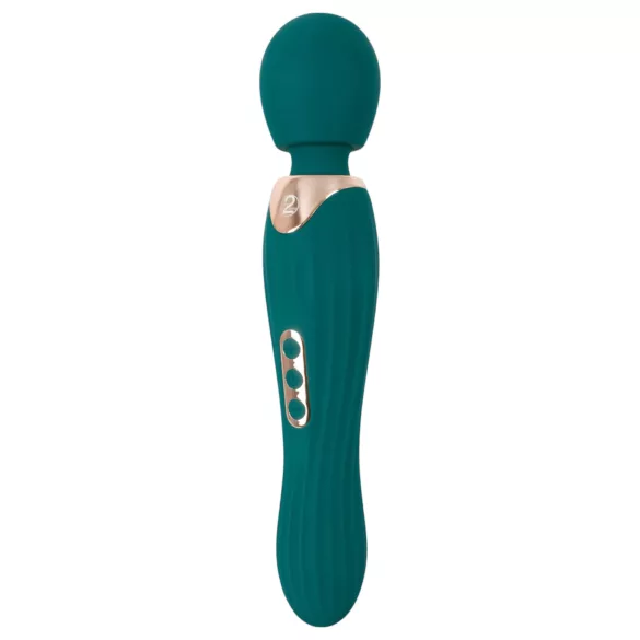 You2Toys Grande - uppladdningsbar vibrator - massagestav - grön