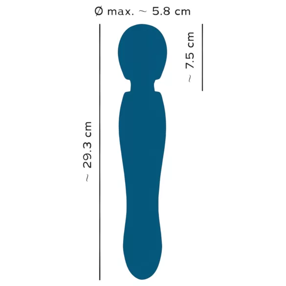 You2Toys Grande - uppladdningsbar massagevibrator - blå