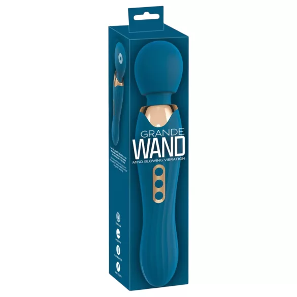 You2Toys Grande - uppladdningsbar massagevibrator - blå