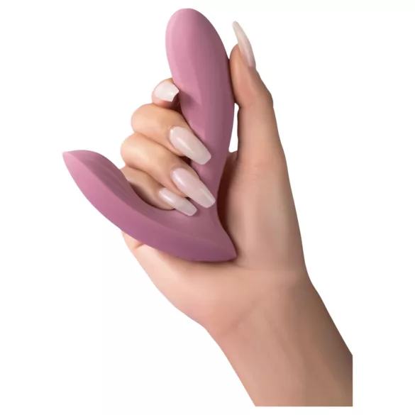 Svakom Erica - bärbar vibrator - uppladdningsbar silikon pink