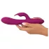 Javida - 3-i-1 pärlroterande vibrator (lila)