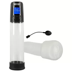   Mister Boner - uppladdningsbar, automatisk penispump (svart-transparent)