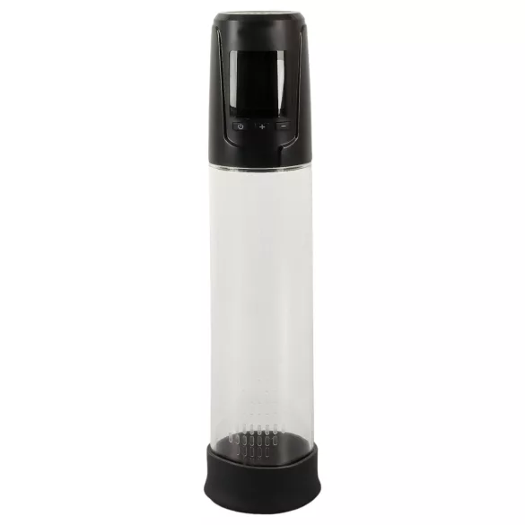 Mister Boner - uppladdningsbar, automatisk penispump (svart-transparent)