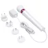 Le Wand Petite Plug-In - stavmassageapparat vibrator - vit