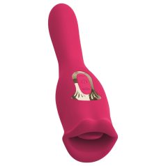 You2Toys - vibrator med tungfunktion - 2-i-1 - rosa