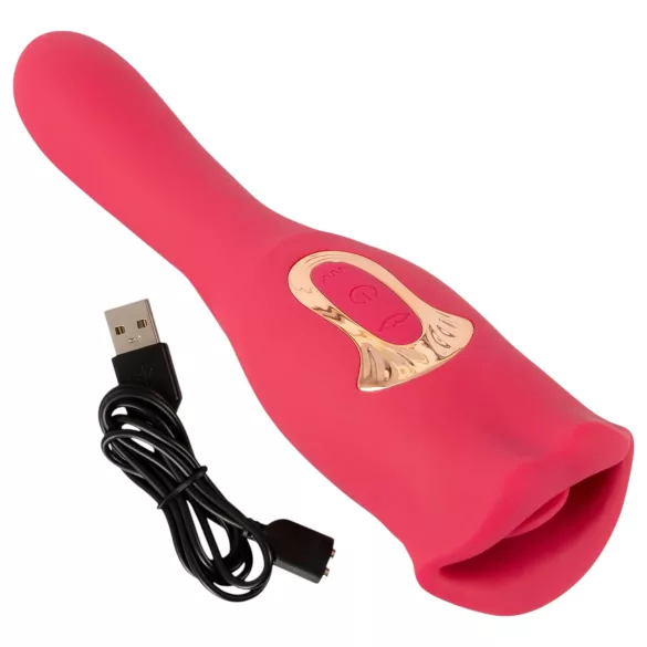 You2Toys - 2-i-1 tungvibrator (rosa)