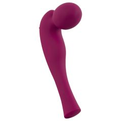 SMILE - massagevibrator wand - uppladdningsbar - rosa