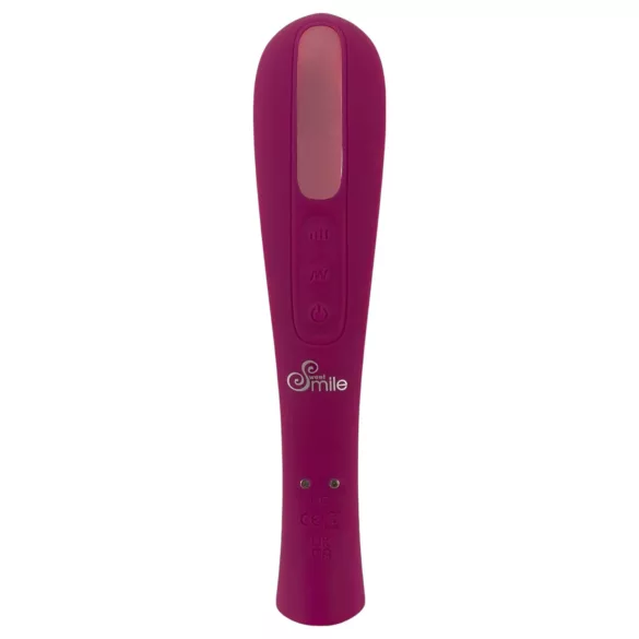 SMILE - massagevibrator wand - uppladdningsbar - rosa