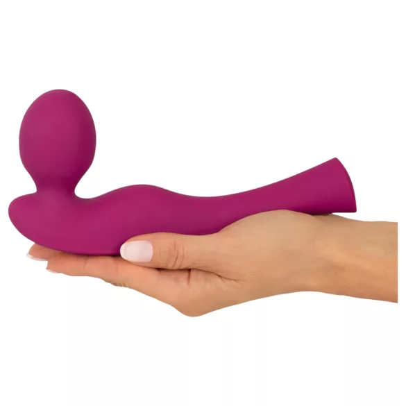 SMILE - massagevibrator wand - uppladdningsbar - rosa