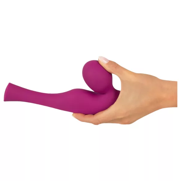 SMILE - massagevibrator wand - uppladdningsbar - rosa