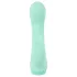 Cuties Mini 4 - uppladdningsbar klitorisvibrator med kaninöron (grön)