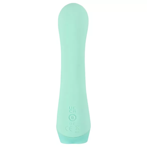 Cuties Mini 4 - uppladdningsbar klitorisvibrator med kaninöron (grön)