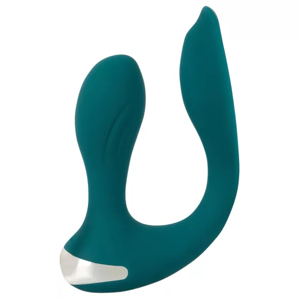 SMILE Hands-free - bärbar, insättbar vibrator (turkos)