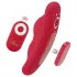 Smile - fjärrstyrd knipkulor vibrator trådlös uppladdningsbar röd