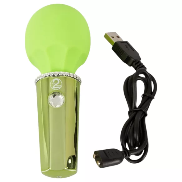 You2Toys Mini Wand - uppladdningsbar massagestav (grön)